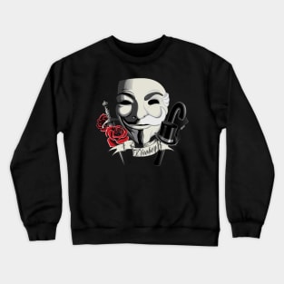 Revolution Mask Crewneck Sweatshirt